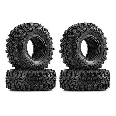 INJORA G2 57*22mm 1.0" Rock Terrain Tires for 1/24 1/18 RC Crawler (T1005)