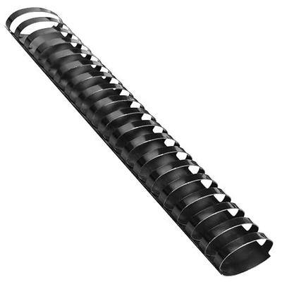 HOUYEE 10 Pack 2 Inch Plastic Binding Combs,19 Rings, 450 Sheets Capacity | 51mm Comb Binding Spines, Extra Large Binder Combs for Letter Size, for Office School Use, Black
