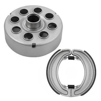 Rear Brake Drum Hub & Shoes Kit Fits 1988-2000 Honda FourTrax 300 TRX300 | 1988-2000 Honda TRX300 FourTrax 300 2x4 1988-2000, Honda TRX300FW 300 4x4, OE Replace#: 42620-HC4-670