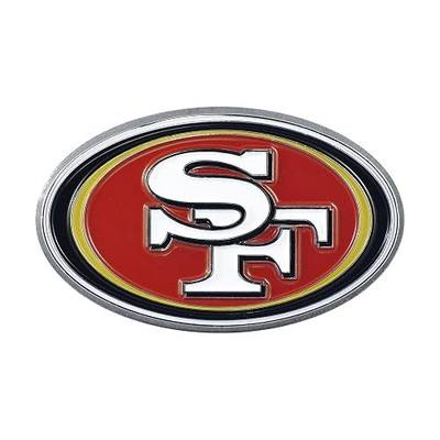 FANMATS NFL 3D Color Metal Emblem, Diecut Team Logo Auto Emblem