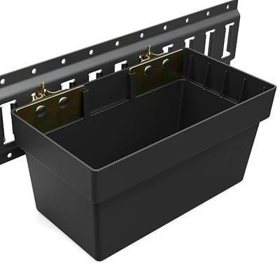 1 Pack Heavy Duty E-Track Basket Organizing Storage Bin for E-Track Systems | Trailer E Track Organizing Storage Pail,Organization Bin for Trucks, E-Track Storage Bin - E Track Accessories