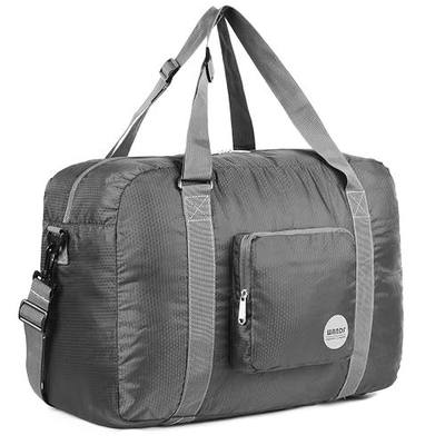 WANDF Foldable Personal Item Travel Bag, Carry on Duffle Bag