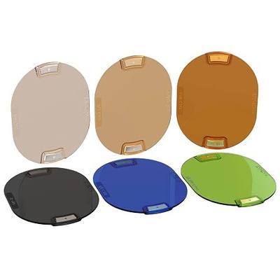 MagMod Pro Correction Lighting Gels, Temperature Gels, CTO CTB Plusgreen ND | 6 Magnetic Color Temperature Gels, CTO CTB Plusgreen ND, Rigid Polycarbonate with Embedded Magnets, Fast Magnetic Attachment
