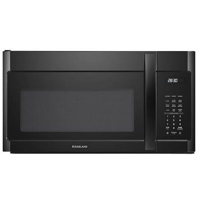 GASLAND 30 Inch Over the Range Microwave, 1.9 Cu. Ft., 2-Stage Cooking | One-Touch Cooking, 11 Power Levels, 400 CFM,1000W, LED Cooktop Lighting, Over Stove Microwave Oven with Turntable, Black