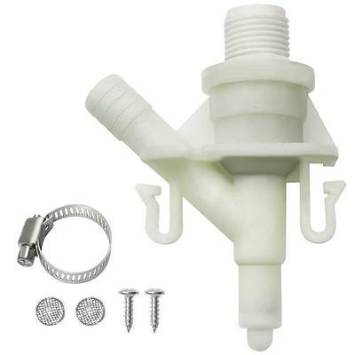 Upgraded 385311641 RV Water Valve Kit-RV Valve Fit for Sealand Dometic 300 301 310 311 320 321 RV Toilets Valve Pedal Flush Toilets Camper Valve-High Sealing No Leakage Freeze Resistance by Blutoget