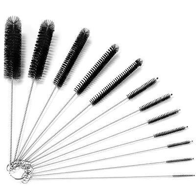 9.5 Inch Long Straw Cleaner Brush Set, 12 Pack Straw Pipe Cleaner Brush Set | Small Brushes For Cleaning Small Parts