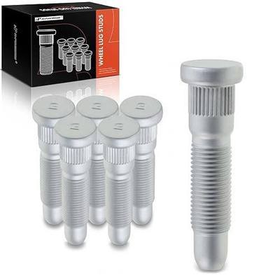 A-Premium M14-1.50 Wheel Studs Compatible with Chevrolet, GMC, Cadillac | for Chevrolet Silverado 1500 2500 HD Suburban Tahoe Express GMC Sierra 3500 Yukon Cadillac Hummer 6-PC Set