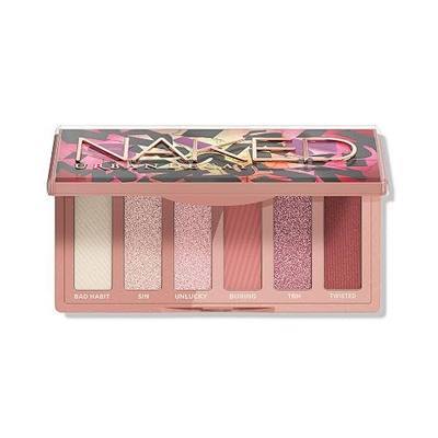 URBAN DECAY Naked Mini Eyeshadow Palette - Travel-friendly with 6 Shades | 6 Shimmer + Matte Shadows, Crease-free Formula, Up to 12HR Wear, Neutral Eye Makeup Palette for Travel, Includes Mirror