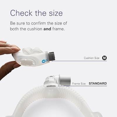 Resmed AirFit P30i Standard Frame System - Replacement CPAP Frame System with Nasal Pillows Cushion - Headgear Not Included - Medium