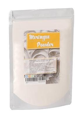 MERINGUE POWDER - For Baking, Decorating, Buttercream, Royal Icing, Meringue Toppings, Cookies, Pies, Frosting, Gingerbread Houses, Mexican Sugar Skulls, Easy to Use, Egg White Substitute, 1 Pound Pouch