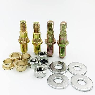 Door Hinge Pin and Bushing Repair Kits Compatible with GMC Sierra Yukon Chevy Silverado Avalanche Suburban Tahoe Truck SUV Door Hinge Roller Pin Replace 19299324 38453