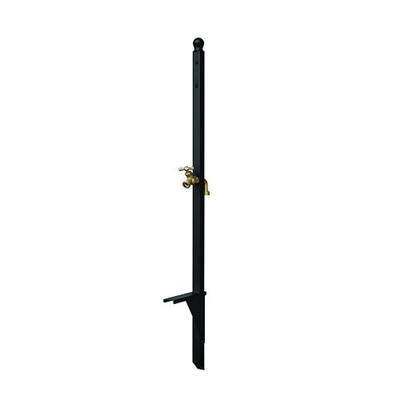 Liberty Garden 114 Garden Hose Hanger Spigot Post, Black