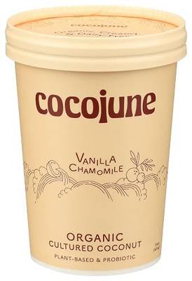 Cocojune Organic Vanilla & Chamomile Coconut Yogurt, 16 Ounce