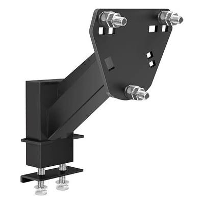 Stake Pocket Spare Tire Carrier Mount,Trailer Spare Tire Mount,Fits Most 4 & 5 & 6 & 8 Lugs Wheels on 4",4.25", 4.5'', 4.75'', 5", 5.5",6" or 6.5" Bolt Patterns,Heavy Duty Powder Coat