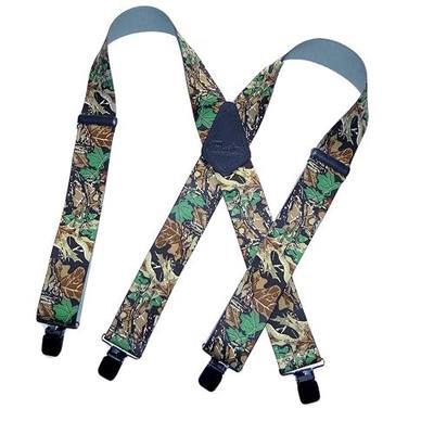 Hold-Up 2-Inch Wide Outdoorsman Series Suspenders with No-Slip Clips