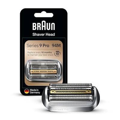 Series 9 Men's Electric Shaver Head Original Replacement Blade, Silver 94M