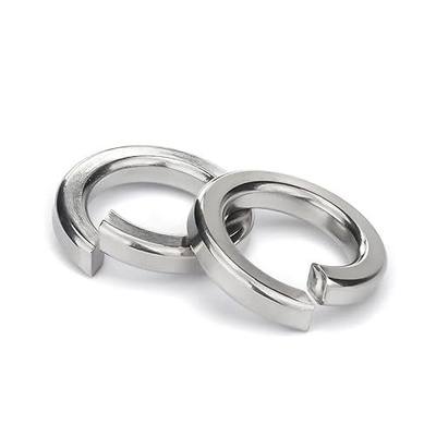 Instockbolt 3/8" x 0.68"OD Split Lock Washer, 18-8 (304) Stainless Steel Spring Lock Washer 50PCS
