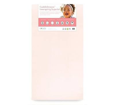 Colgate Mattress CuddleSnooze Innerspring Superior Crib Mattress - Breathable Dual-Firmness Infant and Toddler Mattress Featuring Foam Layer and Organic Cotton Batting