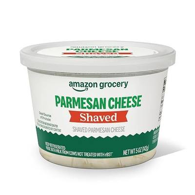 Amazon Grocery, Shaved Parmesan Cheese, 5 Oz