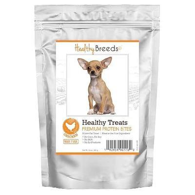 Healthy Breeds Chihuahua Healthy Treats Premium Protein Bites Chicken Dog Treats 10 oz