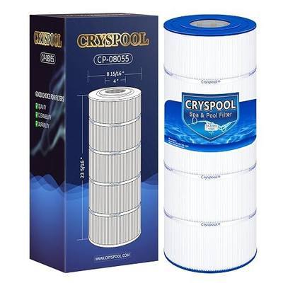 Cryspool 08055 Pool Filter Cartridge Replaces CX1200RE, C1200 | Compatible with PA120, Unicel C-8412, Ultra-B2, FC-1293, 120 Sq.Ft, 1 Pack