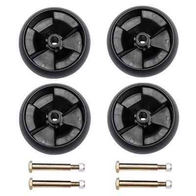 Lawn Mower Deck Wheel Kit 734-04155, Fit for 42"/46"/50"/54" Deck Wheels | Deck Wheel Replaces 734-04155, 112-0677, Compatible with Cub Cadet, MTD, Troy Bilt & More 42" 46" 50" 54" Decks