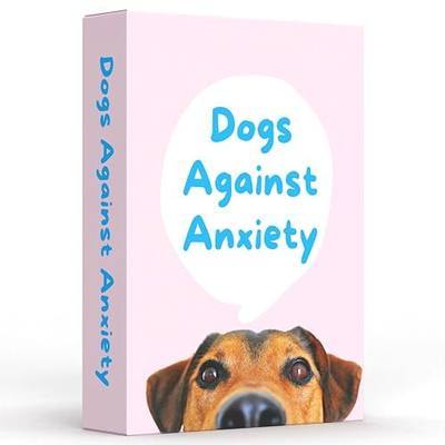Dogs Against Anxiety Cards — 50 Anxiety Relief Cards | CBT & Mindfulness Exercises | Calming Gift for Women, Dog Lovers & Kids