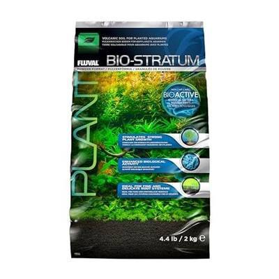 Fluval 12696 Natural Mineral-Rich Volcanic Soil Bio Stratum for Planted Tanks, 4.4 lbs. - Aquarium Substrate for Healthy Plant Development, Growth, and Color