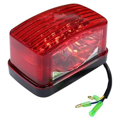 ApplianPar Rear Brake Tail Light for Yamaha Rhino 450 660 700 Big Bear 400 250 Kodiak 400 450 700 Bruin 350 YFZ 450 Viking