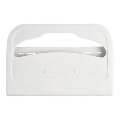EZbrnd Wall-Mounted Half-Fold Toilet Seat Cover Dispenser for Commercial/Residential/Bathroom/Office, Seat Cover Paper Sold Separately, White, 3100-EZ