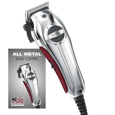 Wahl USA Pro Ultra Quiet Torque Corded Hair Clipper, Metal Housing