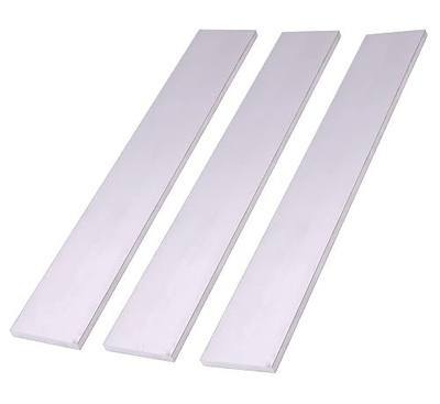 3 Pieces 1/4" (6mm) X 2"(50mm) Square Aluminum Flat BAR 12" Long .23" 6061 General Purpose Plate,T6511 Solid New Mill Stock