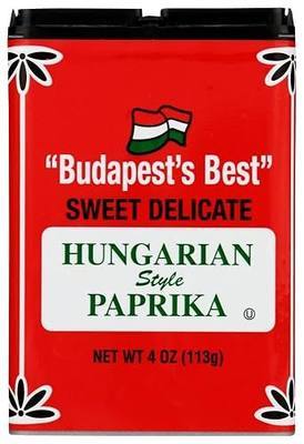 Budapests Best Paprika 4 oz Sweet Delicate Hungarian Style