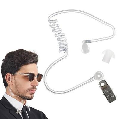 Spooktacular Creations Spy Earpiece Headphones Secret Service FBI CIA Security Police Guard Earpiece Costume Accessory Spy for Men Women Halloween Party Favors