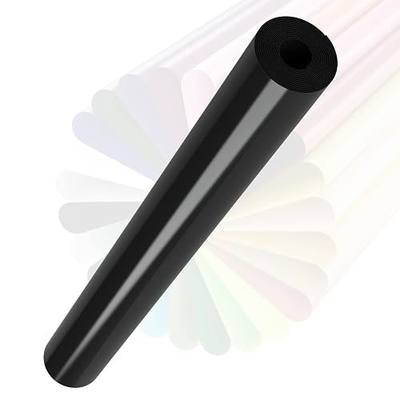 Xinart Black Iron on Vinyl Roll 12"x8ft Heat Transfer Vinyl for Shirts, Black HTV Vinyl Iron on Vinyl Easy to Cut & Weed for Heat Vinyl Projects-X8002…