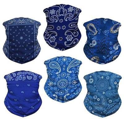 Neck Gaiter Mask Face Scarf Bandana Tube Cover Headwear Balaclava Headband Headwrap for Men and Women