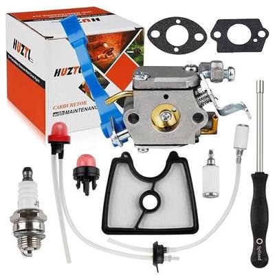 HUZTL 590460102 Carburetor for Husqvarna 125B 125BX 125BVX Leaf Blower Parts C1Q-W37 Carb Air Filter Fuel Line Kit