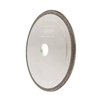 CBN Chainsaw Sharpening Wheel 5-3/4" Dia X 1/8" Thick for 1/4" and .325 Pitch Chains(1/8" Thick) | for 1/4" and .325 Pitch Chain,Vibration-Free,Cooler Grinding,No Dressing Required,Less Abrasive Dust