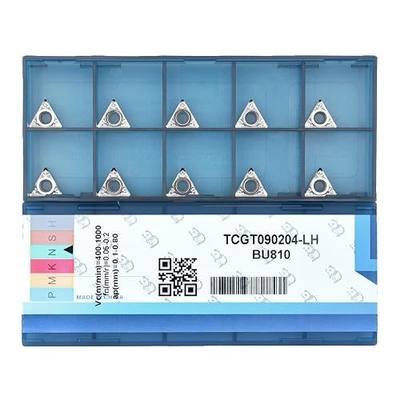 Carbide Inserts for Aluminum TCGT1.8(1.5)1 TCGT 090204-LH for Turning Carbide Aluminum Inserts Metal Cutting 10PCS