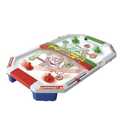 EPOCH Games - Super Mario Air Hockey Tabletop Game | Floating-puck showdowns at toy scale - rapid-fire rallies perfect for sibling rivalries and party play, Ages 4+