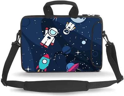 Laptop Bag Carrying Cases Computer Shoulder Messenger Cover for Women,Fits Laptops/Notebook/ebooks/Tablet/ipad (15-15.6 inch, Rocket)