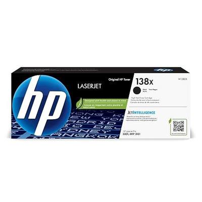 HP 138X Black High-Yield Toner Cartridge | Works LaserJet Pro 3001 Series, LaserJet Pro MFP 3101 Series | W1380X