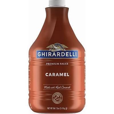 Ghirardelli Chocolate Company Caramel Sauce Pump Bottle, 87.3 oz (Pack of 1)