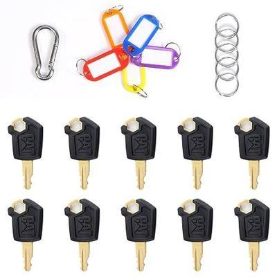 CAT Caterpillar Heavy Equipment Key Part #5P8500: 10 Pack Keys