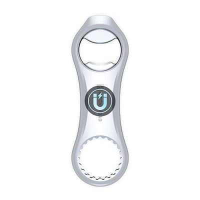 KITCHENDAO Magnetic Beer Bottle Opener for Refrigerator, Twist-off/Pry-off Opener, Pop-can Opener, Heavy Duty Steel Die-Cast Construction with Magnets, Stick to Fridge for Easy Storage, Gift for Men