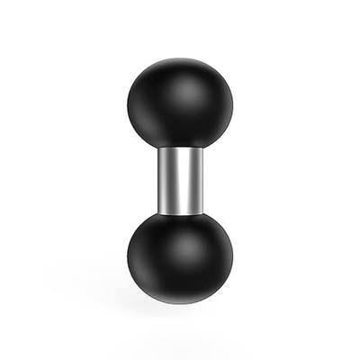 1" Ball Adapter Ball Mount Holder Double Heads 25.4mm(1-inch) Compatible with Ram Mounts B Size Double Socket Arm GPS Brackets for Bike Motorcycle Phone Holder Camera (R11-1PC)