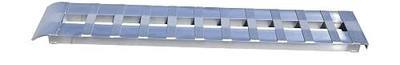 GEN-Y Hitch Heavy Duty Aluminum Loading Ramps - Set of 2, 12 Feet Long x 15 Inches Wide, 8000 LBS Capacity, Hybrid Hook and Plate Ends, Serrated Cross Rungs for Maximum Traction
