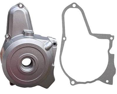 RedCap Left Side Stator Cover for 6-Coil Stator Engines Compatible with 50cc 70cc 90cc 100cc 110cc 125cc ATV Dirt Bike Go Kart Fits Lifan TaoTao Coolster Vitacci Apollo X-Pro (6 Coil Stator)