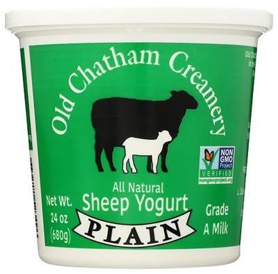 Old Chatham Sheepherding Co Plain Sheep Milk Yogurt, 24 OZ