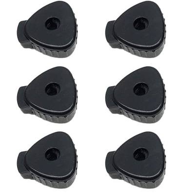 Plastic Cymbal Quick Release Nut 8mm for Cymbal Jazz Drum Parts Accessories 6 Packs